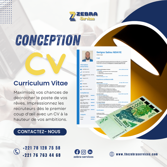 Conception de CV professionnels